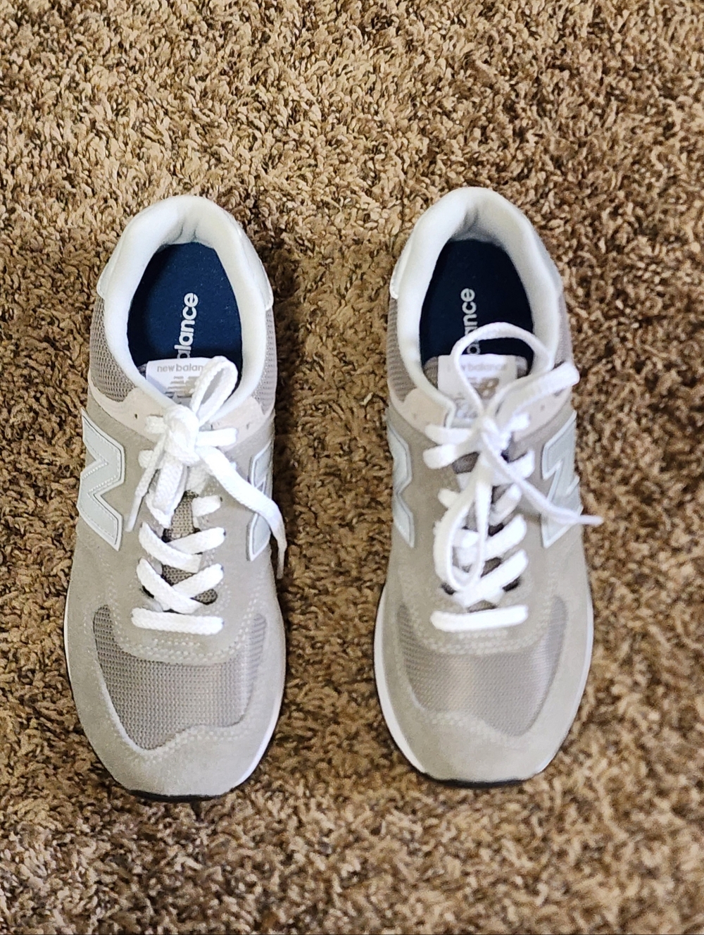 New Balance Women's Sneaker Size 9 Grey Classic 574 New No Box - Picture 8 of 12